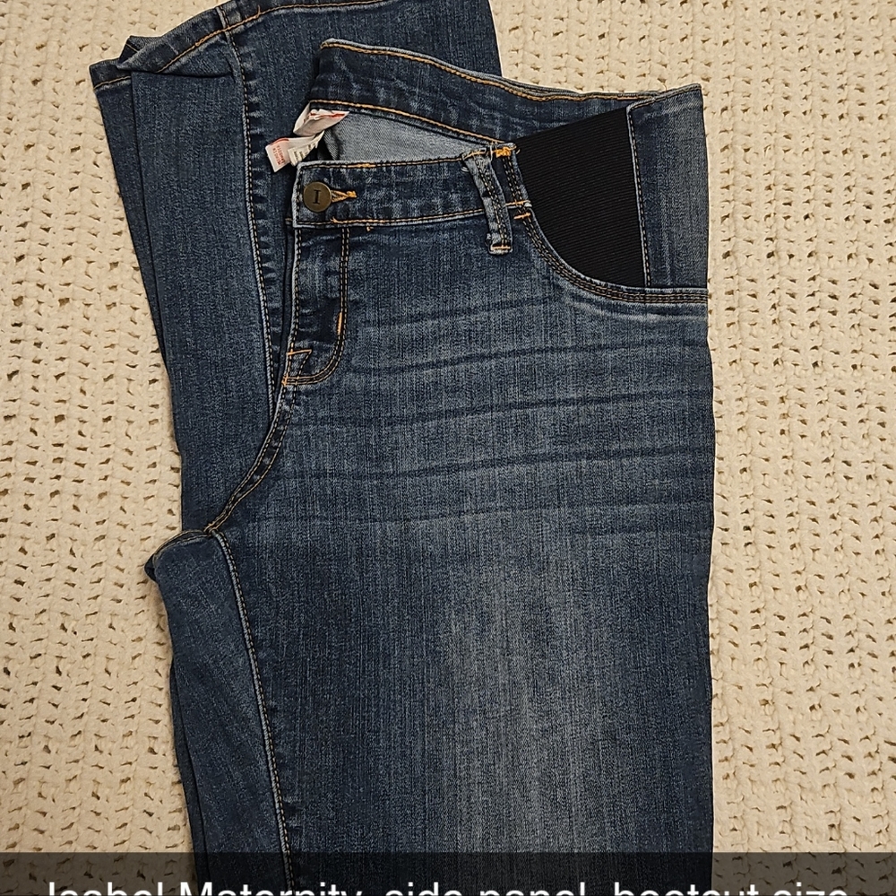 Maternity bootcut jeans